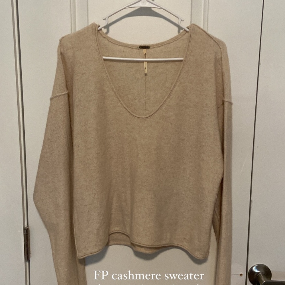 Free people cashmere sweater